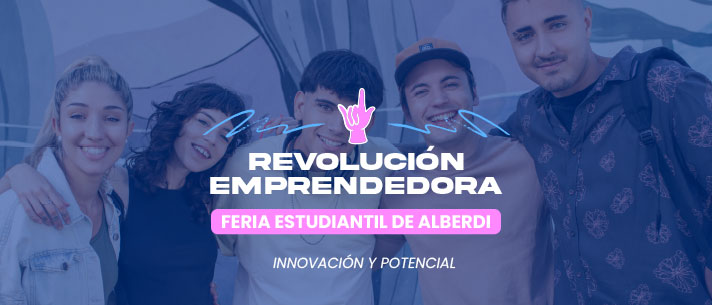 “Revolución Emprendedora” Feria estudiantil de Alberdi