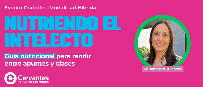 Nutriendo el Intelecto: Gu&iacute;a nutricional para rendir entre apuntes y clases