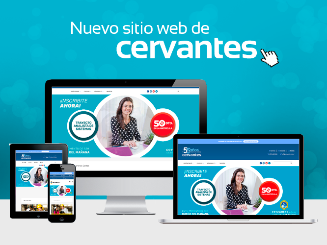 Nuevo Sitio Web de Cervantes