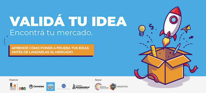 Cervantes participa de la GEW2020 con su evento: Validá tu Idea