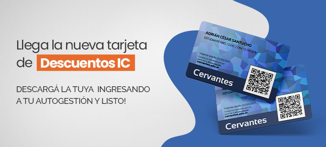 Nueva tarjeta digital para Descuentos IC