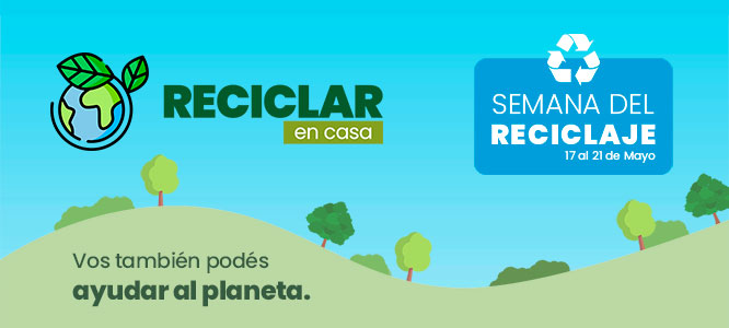 Cervantes en la Semana del Reciclaje. A través de la iniciativa Reciclar en Casa, Cervantes celebra un compromiso con el medio ambiente.
