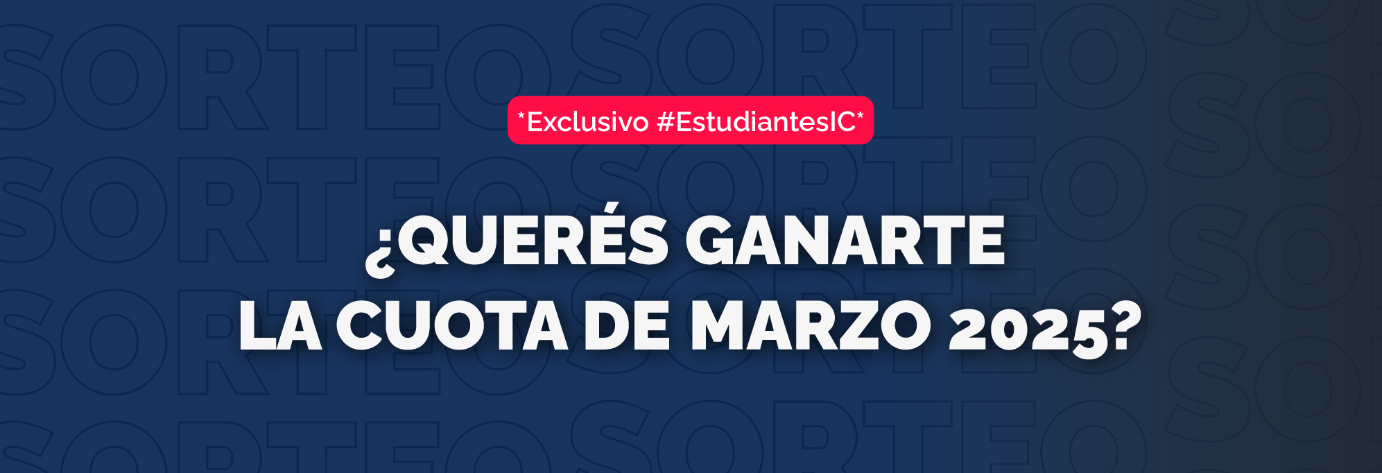 Sorteo en Cervantes